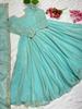 Women Designer Party Wear Gown and Dupatta Set Indian Pakistani Ethnic Kurti Dress