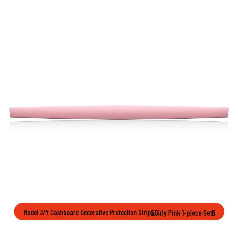Tesla Model 3/Y Dashboard Decorative Protection Strip Panel Stickers