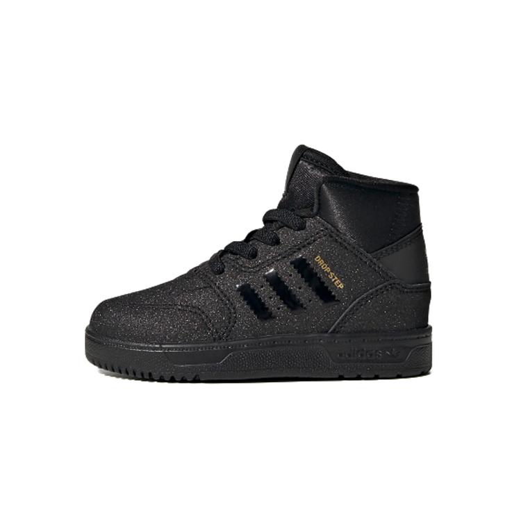 

Adidas Originals Drop Step High top Toddler Shoes Black Infant And Toddler FW3156 21