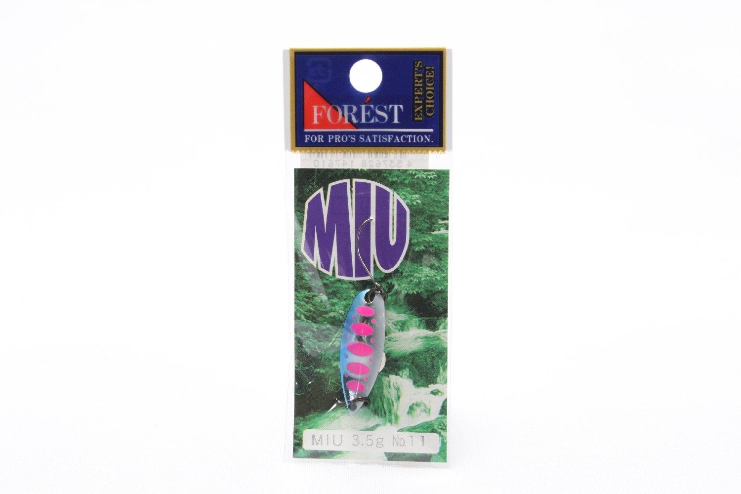FOREST Lure MIU Серия Native 3.5г №11 Блесна 3.5g