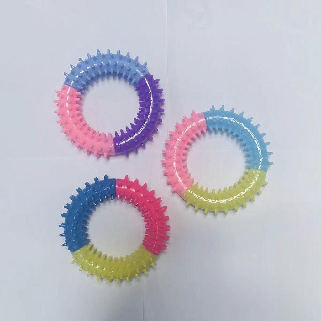 Durable TPR Teething Dog Toys for Golden Retrievers and Corgis - Bite-Resistant Cleaning Sticks and Balls
