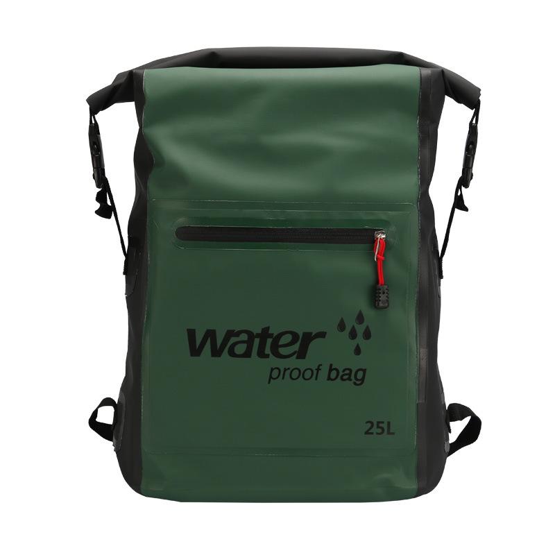 Sac étanche d'extérieur pour plage et natation - Sac à dos seau de rafting en PVC