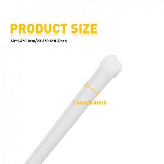 2X 60Cm Amber Turn Signal White Car DRL Daytime Running LED Strip Light Flexible