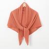 Pleated Square Scarf For Women Muslim Chiffon Hijabs Shawl Solid Crinkle Headscarf Wraps Islamic Turban Headband Bandana Foulard
