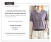 Elegant Retro V-neck Knit T-shirt for Women