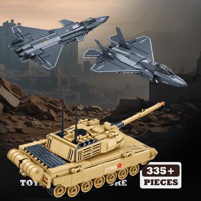 WK2 Armee Panzer Bausteine Flugzeug Flugzeug Montage Spielzeug Militär Panzer Fahrzeug & Luftwaffe MOC Steine Modellbausatz Erwachsener Kind Geschenk