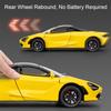 1:32 Scale 720S Senna Car Model Toy Metal Die-cast Rubber Tires Exquisite Interior Supercar Models Pull Back Children's Toys