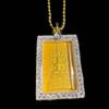LP Koon 2557 Siebenköpfiger Naga Buddha Echtes Thailändisches Amulett