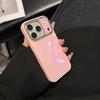 Tempered Glass Bright Candy Bumper Phone Case For iPhone 17 16 15 14 13 12 Pro Max Instant Change To 17 Glossy Hard Back Cover