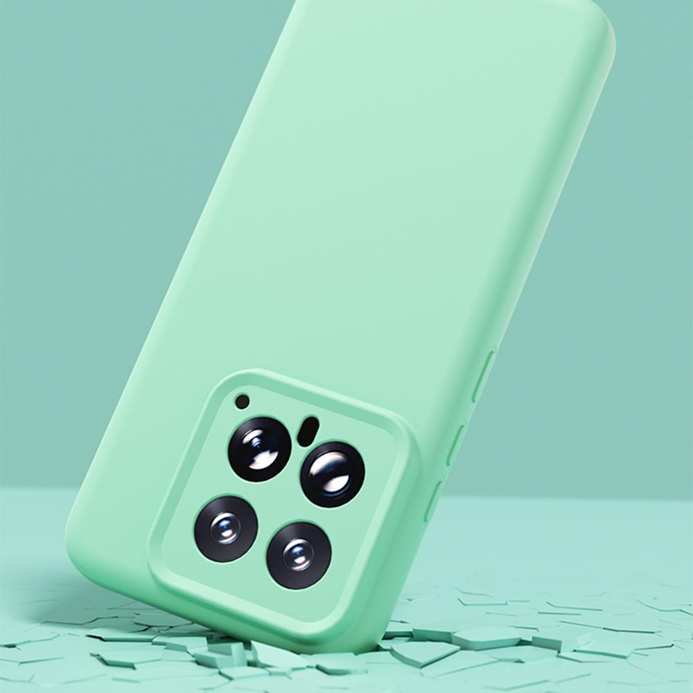 YCADEN Etui na Xiaomi 14 Precyzyjne wycięcia Pokrowiec na tył telefonu z TPU