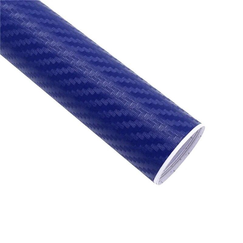 127cmX20cm 3D Vinylová fólie z uhlíkových vláken Samolepky na auto Vodotěsný Car Styling Wrap Auto Vozidlo Detailing Doplňky pro auto Motocykl