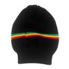 Striped Color Jamaica Knitted Hat Beanies Pullover Skull Caps Weaving Reggae Hat  Winter Autumn