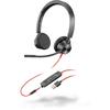 Poly (older Model) Wired Headset Blackwire 3225 USB-A Connection, Dual Earphone, Noise-canceling.