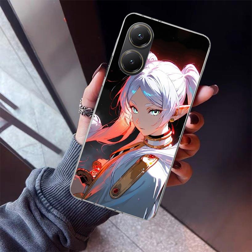 

Frieren Beyond Journeys End Phone Case For Xiaomi Poco X5 X6 X7 Pro F7 Ultra M7 Redmi 15C 15 13C 13 12C 12 10 10C 10A 9 9C 9T 9A Redmi 10C