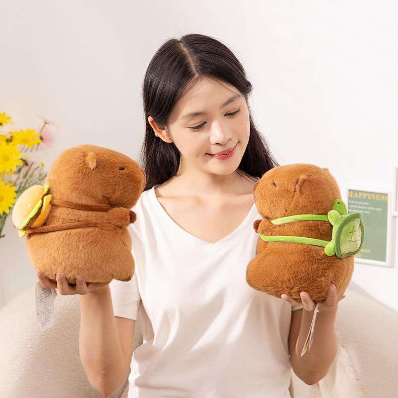Adorable Capybara Plush Toy & Ornament Cushion
