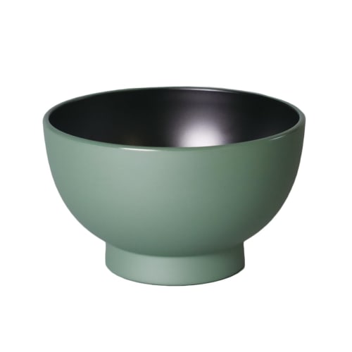 Daiwa Shabby Bowl, 400ml, Green, 1 Bowl, Dishwasher and Microwave Safe, Scandinavian Modern Design, Boxed, Gift, Made In Japan, SB-U-11GR