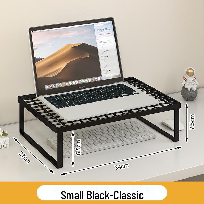 Adjustable Computer & Laptop Stand with Cooling Base for Home or Office