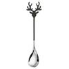 Ice Cream Scoop Food Grade 304 Stainless Steel Christmas Elk Dessert Coffee Spoon