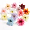 10/15Pcs 9cm Artificial Flowers Heads For Home Decor Wedding Marriage Decoration Fake Flowers DIY Craft Wreath Gifts Accessories