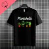 Funny I Rescue Plants Trappedin The Store Plant Lover Plantaholic Graphic Tshirt Pure Cotton Short Sleeve Casual Tshirt