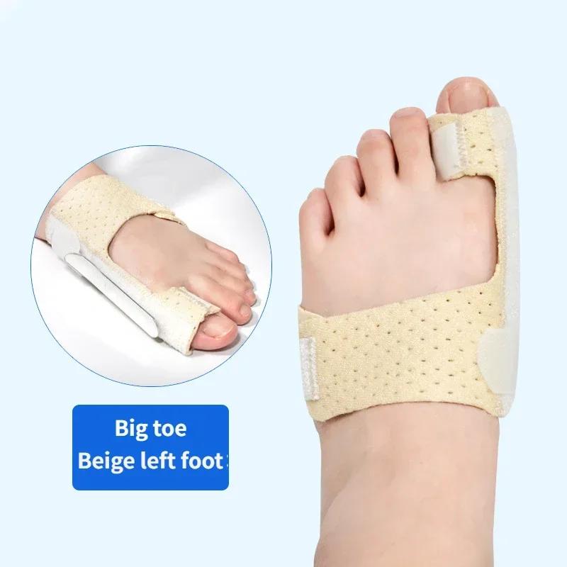 Toe Separator Hallux Valgus Bunion Corrector Adjustable Orthotics for Pain Relief and Foot Alignment