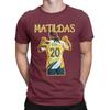 Funny Sam Kerr Australia Soccer T-Shirts for Men Crewneck 100% Cotton T Shirts Matildas Short Sleeve Tees Plus Size Clothing