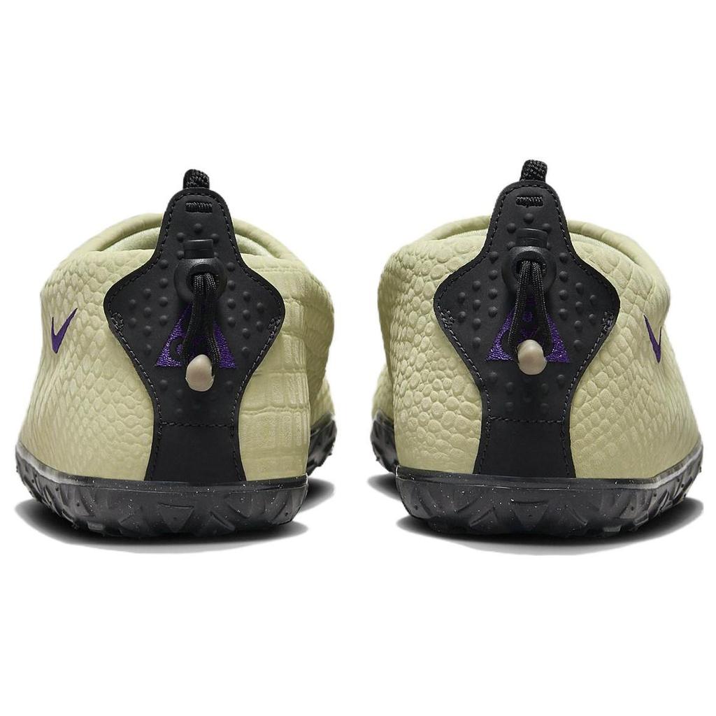 Nike ACG Moc Premium Olive Aura Croc Men Sneakers Green Field-Purple Black FV4571-300