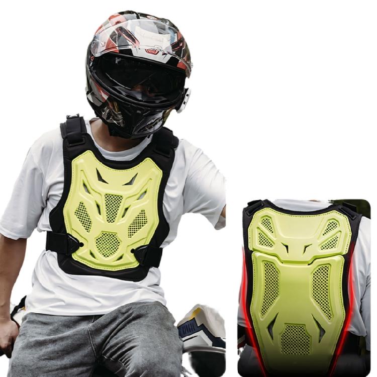 Breathable Motorcycle Armors Vest Impact Resistant Design Adjustable Straps Chest Armors For Customized Fit And Protection