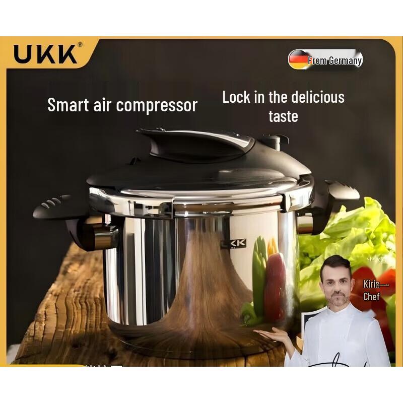Ukk 304 Stainless Steel Universal Pressure Cooker