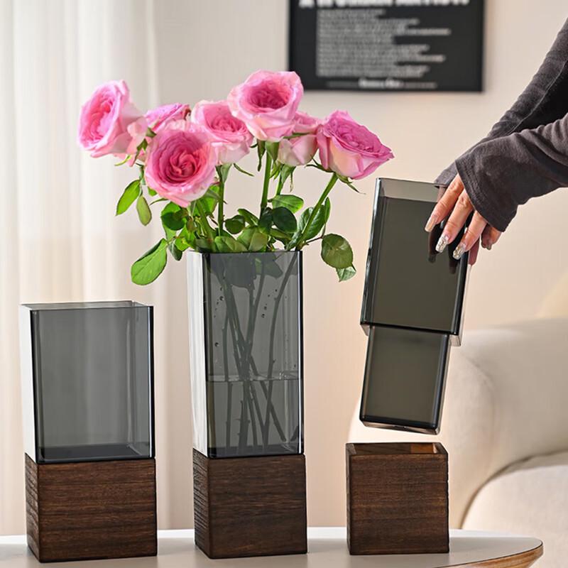 Luxury Glass & Acrylic Flower Vases