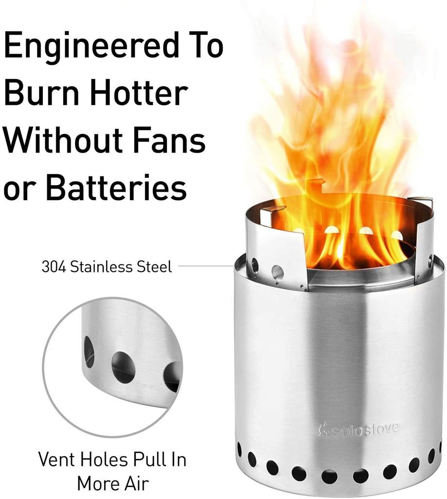 Solo Stove Campfire, Official Japanese Product, Fire Pit with Secondary Combustion