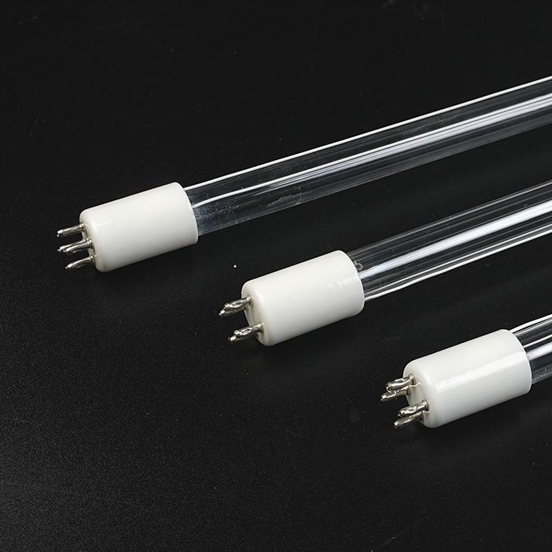 UV Sterilization Lamp: Single-End Four-Pin Straight Tube for Air and Water Disinfection