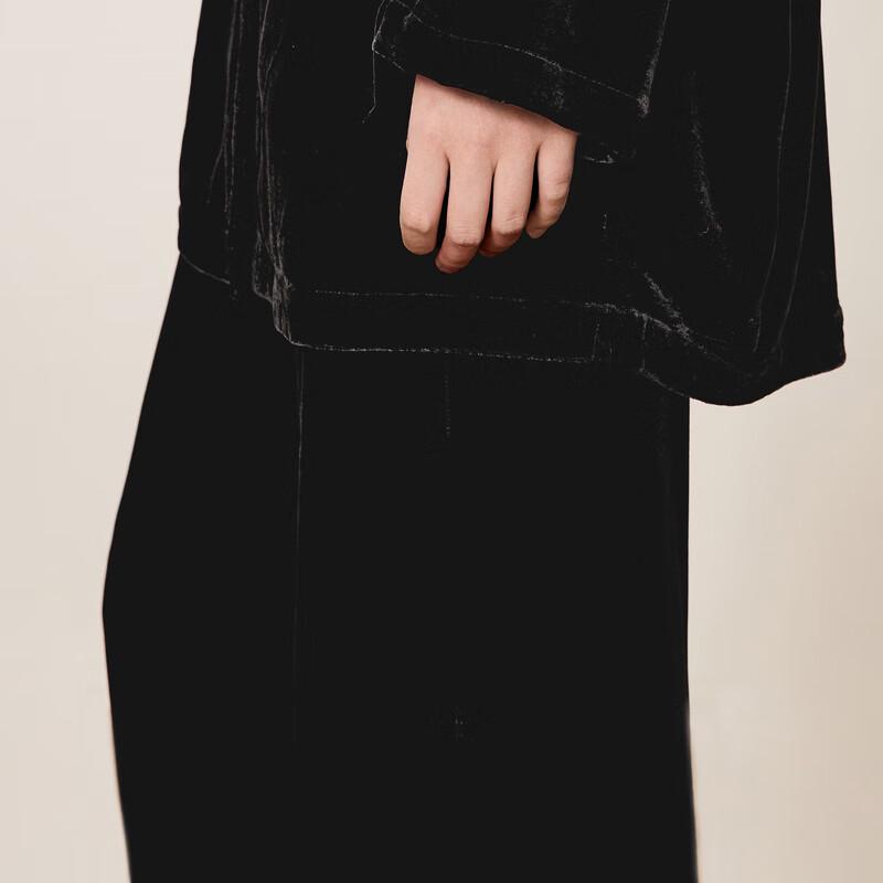 LESS 2024 Autumn Retro Loose Straight-Leg Trousers