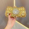 New Rhinestone Hand Bag, Diamond-encrusted Small Bag, Female Banquet Socialite Hand Bag, Party Party Dinner Bag