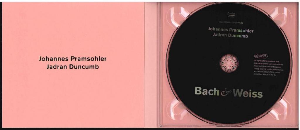 [GEBRAUCHT] Import-CD Johannes Pramsohler: Bach, Weiss Werke