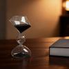 Creative Glass Hourglass Timer Home Art Alien Three Sections Sand Clocks Desktop Office Decor Creative Gifts Modern Home Decor