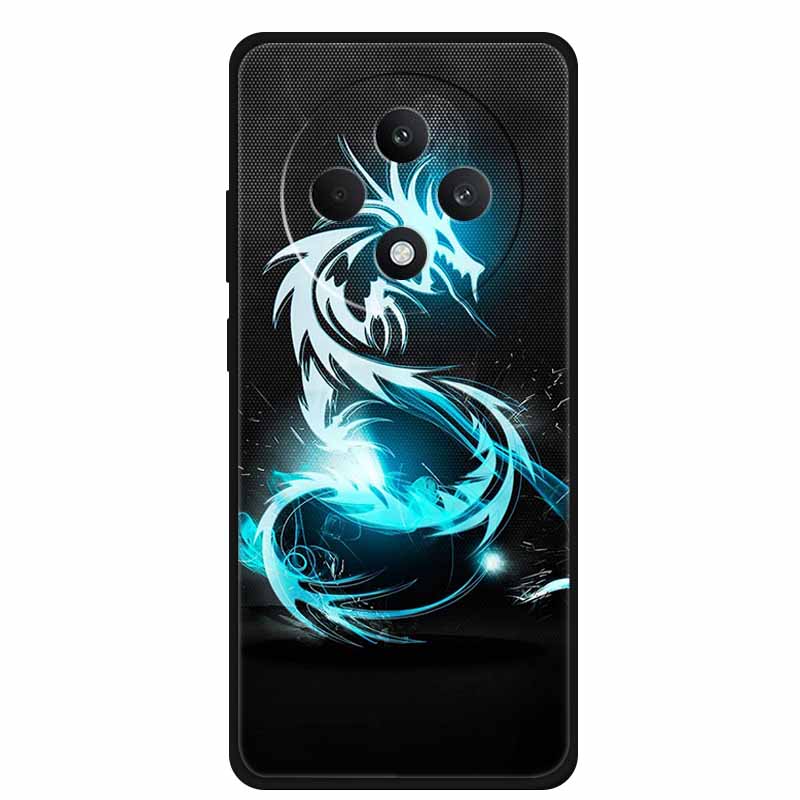 For Oppo Reno12 F 5G Case 12 F 4G Lovely Soft Silicone TPU Painted Cat Phone Cover For Oppo Reno12 FS Back Cases Fundas Bumper
