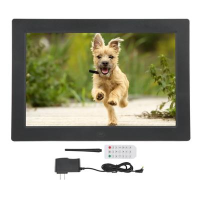 12 Inch HD Digital Photo Frame Intelligent Remote Control Video Player Smart Picture Frame 100‑240V