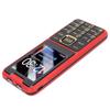 4G Seniors Phone 2.6 Inch Super Slim Large Capacity Battery Double Flashlight Big Buttons Cell Phone Red