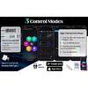 Acrylic Car Interior LED Strips USB Interface Dynamic Colorful RGB Car Ambient Lights Interior Neon Strip Music Sync App Control