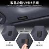 METYOUCAR Toyota Land Cruiser 250 Exclusive Speaker Roof Speaker Front Roof Speaker Stainless Adhesive Easy Interior Custom Car Set of 2 Covers,