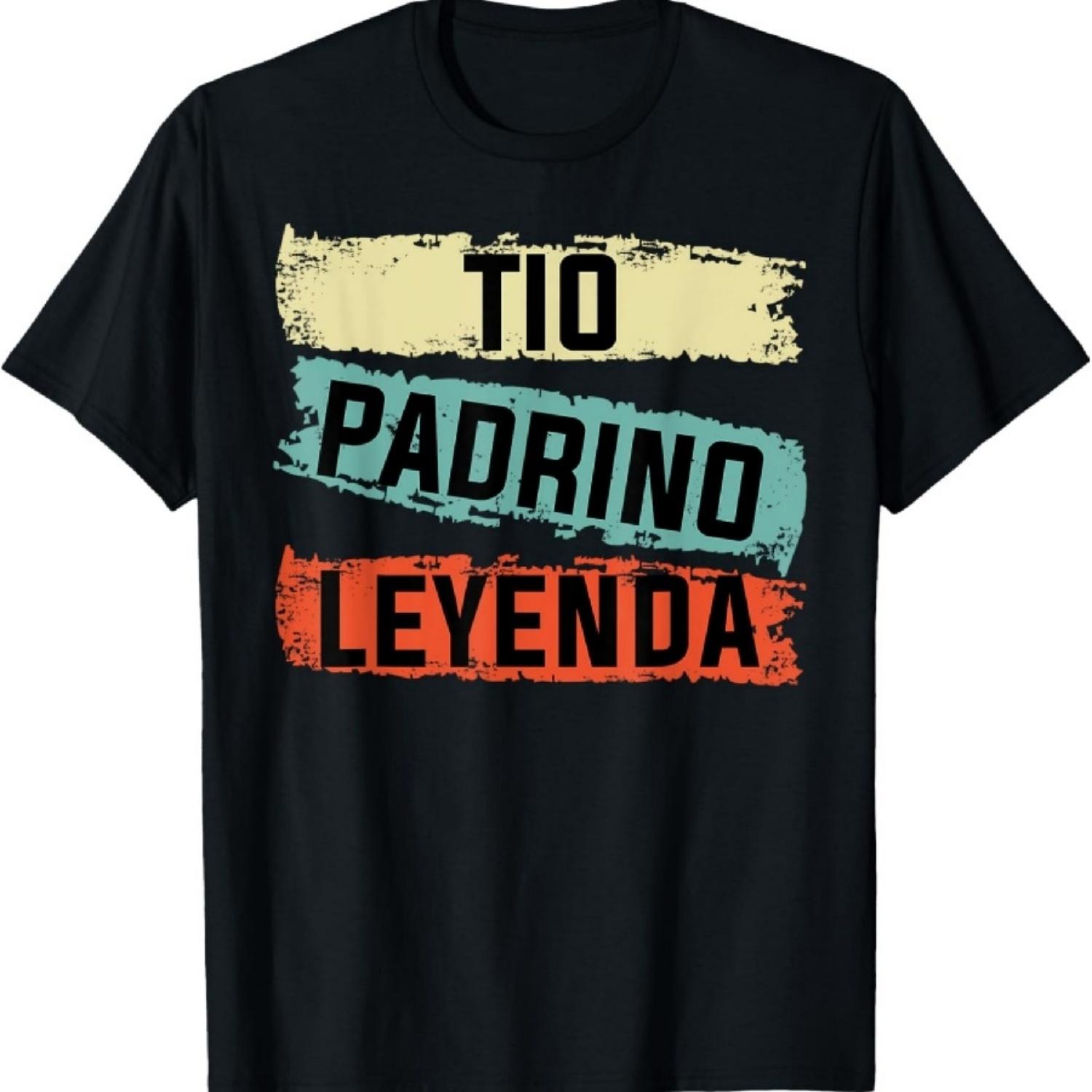 Дядя Крестный Легенда Испанский Мексиканский Дядя Крестный Легенда Футболка XXXXXL чёрный