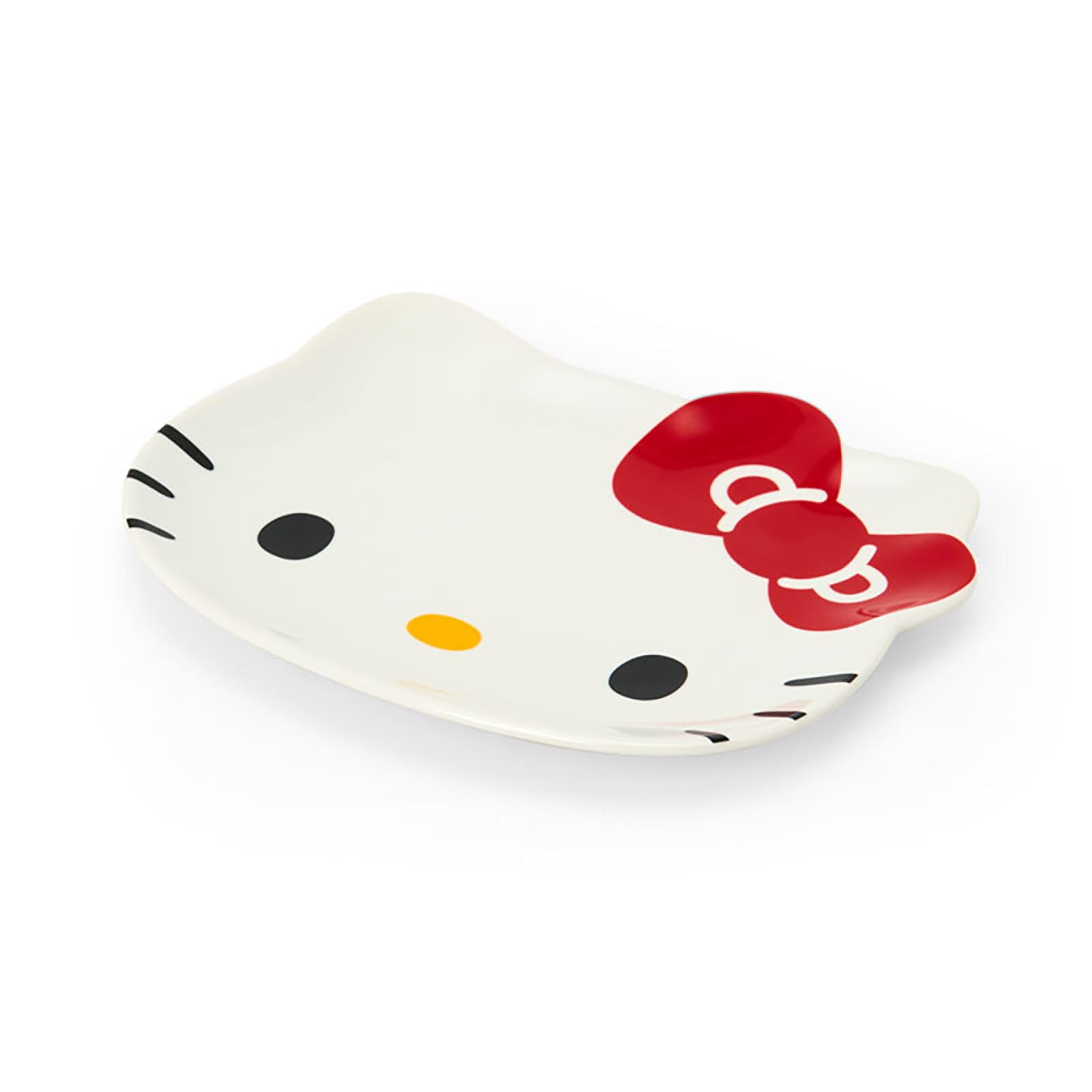 

Sanrio Hello Kitty Face and Dryer 142263 Plate, Microwave, Dishwasher, Safe,