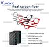 Carbon Fiber Center Air Conditioning Panel Sticker for Hyundai Tucson 2015-2020 Interior Accessories