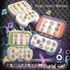 Fast Push Handheld Puzzle Game Quick Push Game Light Up Reaction Training Toy Interactive Finger Dance Game Machine Gifts For Kids