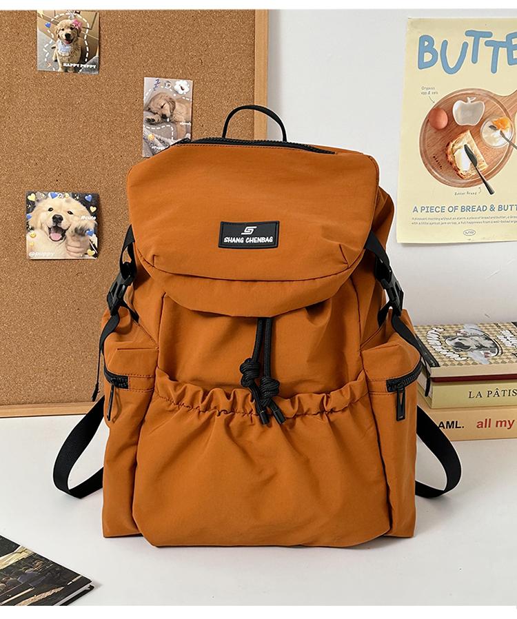 2025 Nova Mochila Casual de Viagem de Grande Capacidade com Duas Alças Mochila Escolar para Estudantes Universitários e do Ensino Médio Mochila para Uso Externo e no Trajeto Bucke
