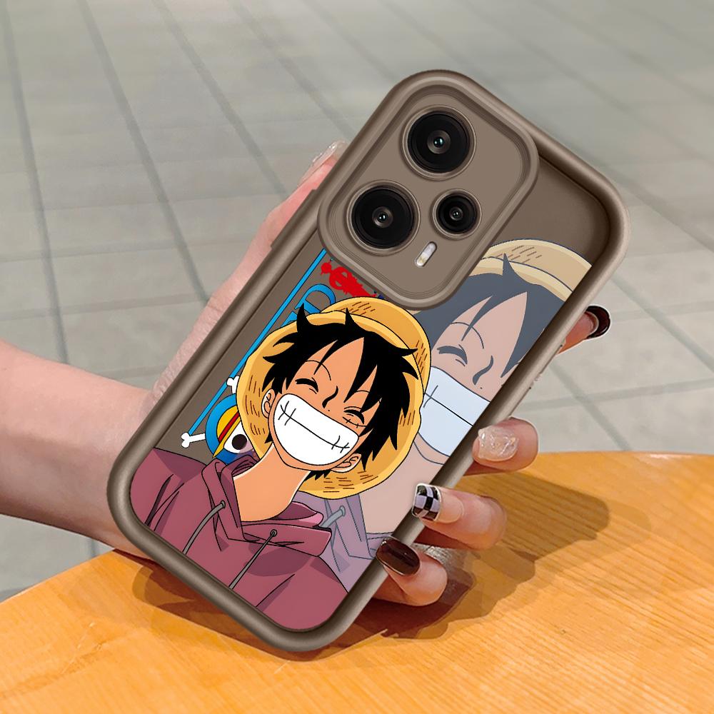 Soft Silicone Square Ladder Printing Pattern Phone Casing Full Cover Camera Shockproof Protection Rubber Case for Xiaomi Redmi