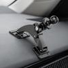 Universal Vehicle Phone Holder With 17mm Ball Head Base Heat Resistant ABS Construction For Secure Positioning