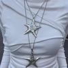 Y2K Retro Starfish Necklace for Women - Niche Subculture Style Collarbone Chain