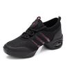 Unisex Breathable Mesh Dance Shoes with Soft Sole for Fitness, Aerobics, and Jazz.